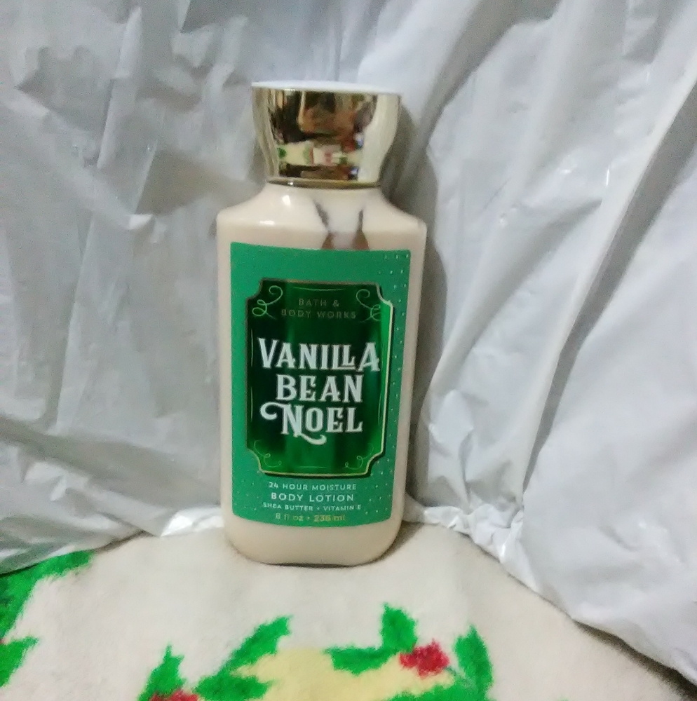 Bath and Body Works Vanilla Bean Noel Lotion!